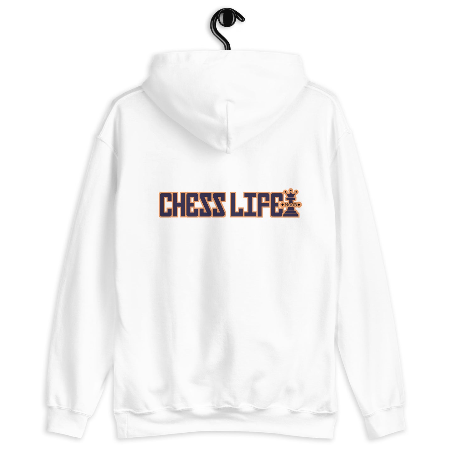 Chess Life Professor Cat | Unisex Hoodie
