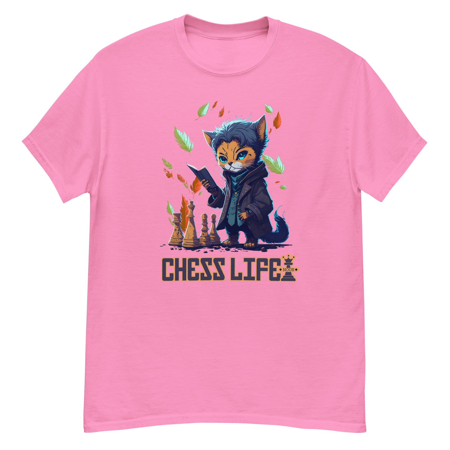 Chess Life Professor Cat | Classic T-Shirt
