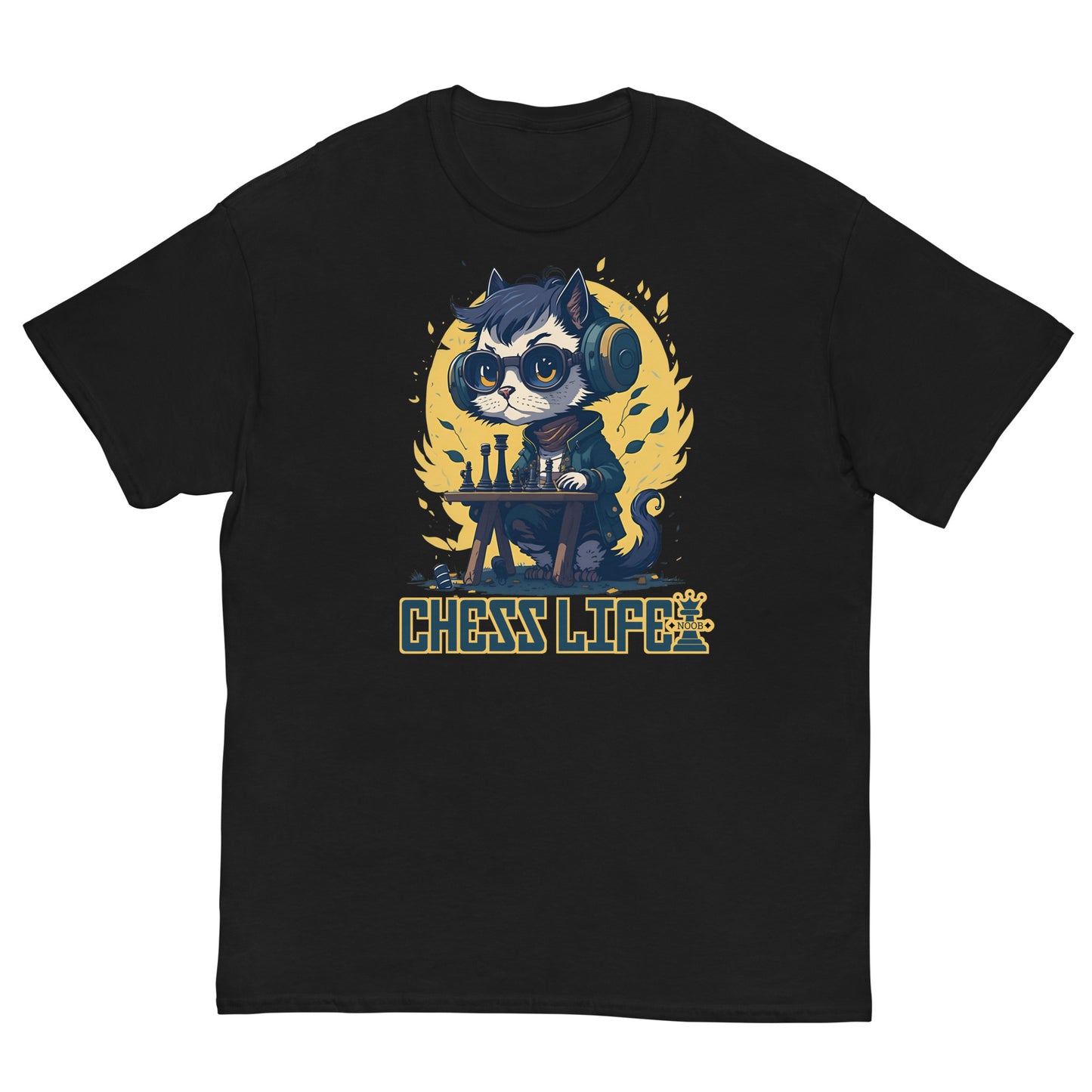 Chess Life Cool Cat | Classic T-Shirt