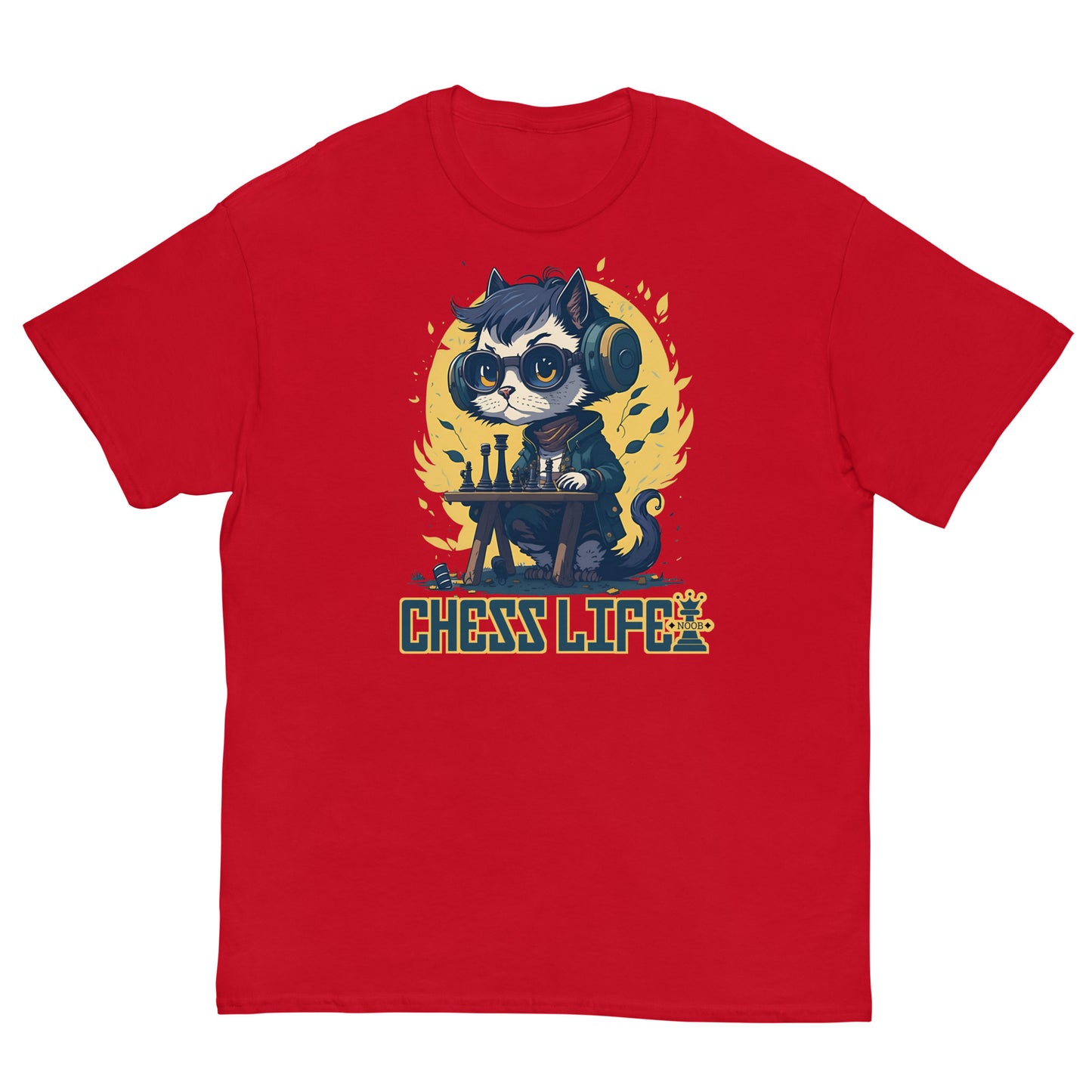 Chess Life Cool Cat | Classic T-Shirt