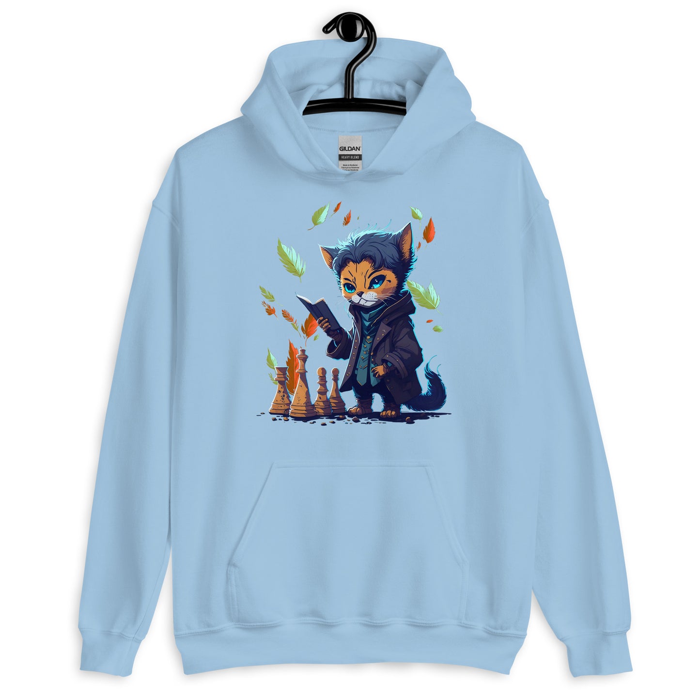 Chess Life Professor Cat | Unisex Hoodie