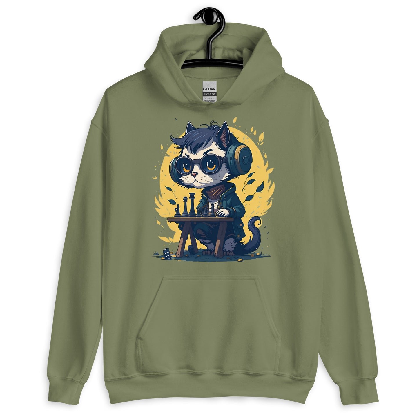 Chess Life Cool Cat | Unisex Hoodie